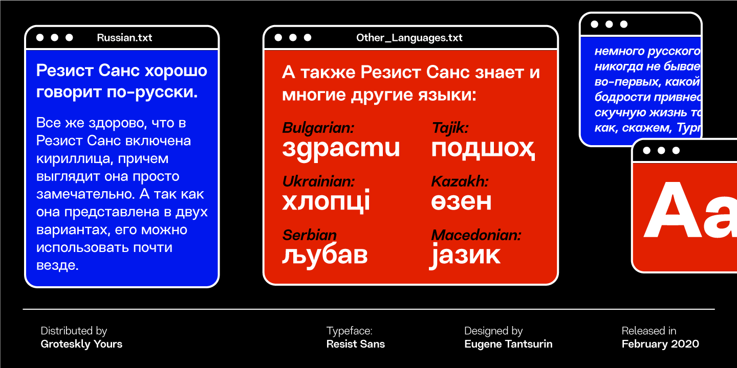 Пример шрифта Resist Sans Display Regular Oblique